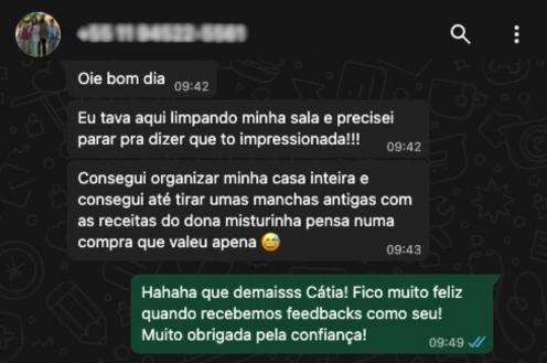 Cátia (SP) - Consegui organizar minha casa inteira