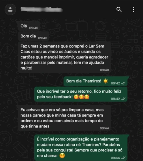Thamires (MG) - minha casa está sempre em ordem